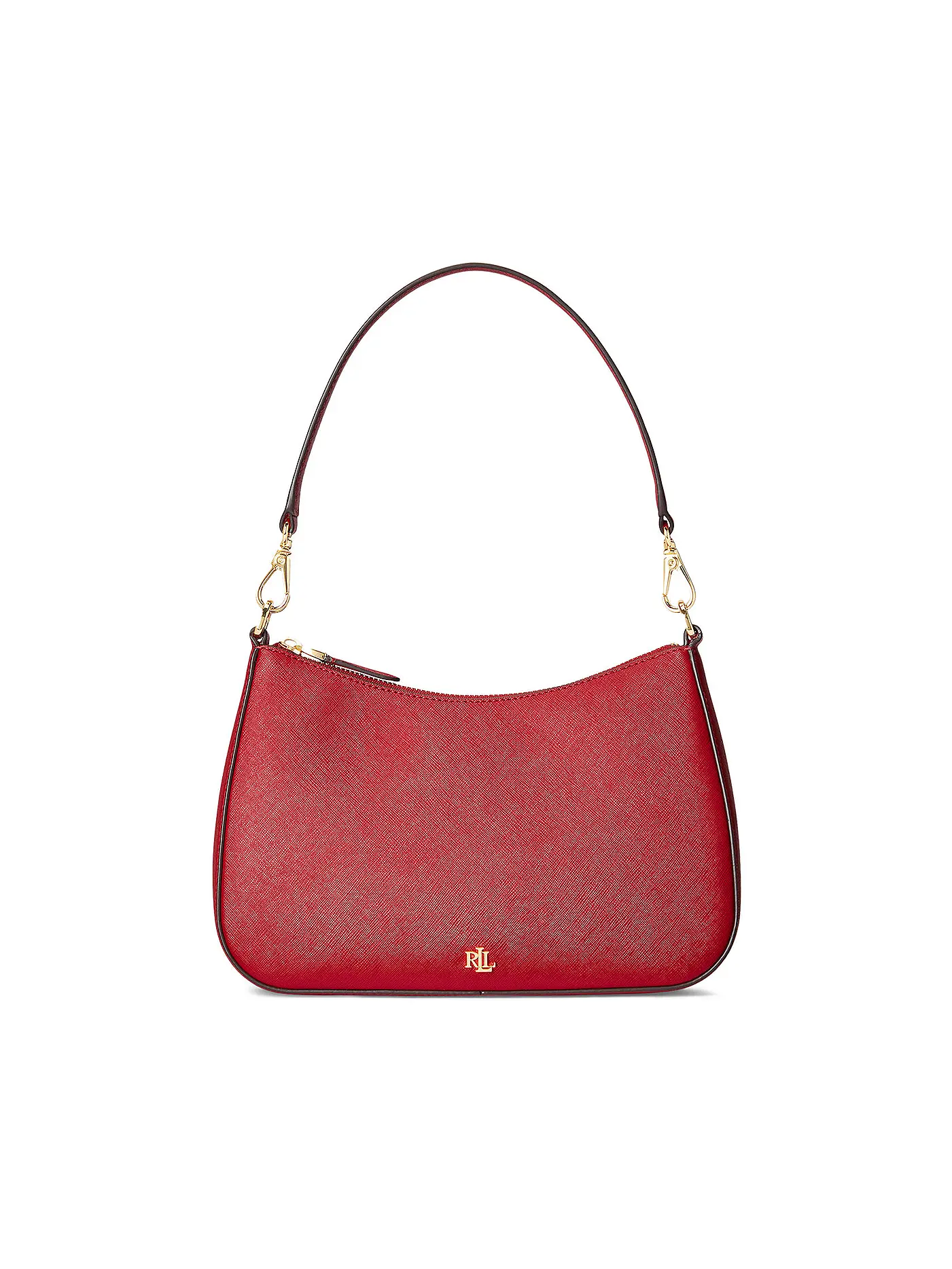 LAUREN RALPH LAUREN | Ledertasche - Henkeltasche DANNI 26 Medium | rot